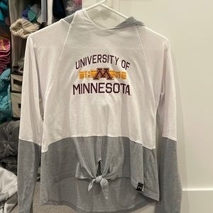 university of minnesota lightweight hoodie